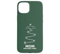 The Path of Motherhood Mom National Park Line Art Minimalist Case for iPhone 15 Plus