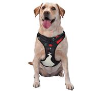 The Path Through The Dense Forest Premium Dog Harness for Small, Medium, and Large Dogs - Durable, No Pull with Reflective Straps and Quick Release BucklesSmall