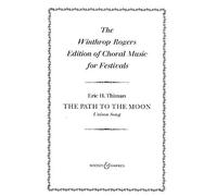 The Path To The Moon: unison choir and piano. Partition de chœur.