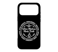 The Pathologist Realm Medicine Meets Truth Badge Case for iPhone 17 Pro Max