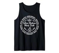 The Pathologist Realm Medicine Meets Truth Badge Tank Top