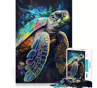 The Patient Turtle 1000 Pieces Puzzles for Teenagers Brain Tease Toy Home Activity Premium Cut Santa Wish Item (50x75cm)