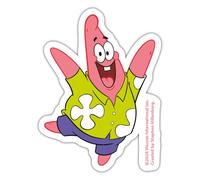 The Patrick Star Show Happy Patrick Sticker Size S (10 x 10 cm)