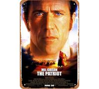 The Patriot (2000) Poster Home Wall Art Decoration Retro Metal Tin Sign 8x12 inch