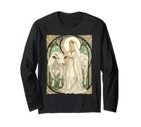 The Patron Saint of Dairy Workers St Brigid Long Sleeve T-Shirt