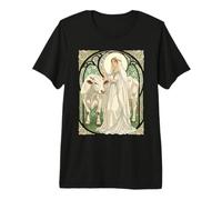 The Patron Saint of Dairy Workers St Brigid Premium T-Shirt