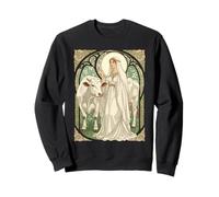 The Patron Saint of Dairy Workers St Brigid Sweatshirt