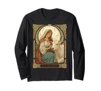The Patron Saint of Dairymaids St Brigid Long Sleeve T-Shirt