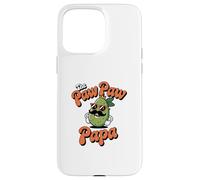 The Paw Paw Papa Funny Fruit Gardening Design Case for iPhone 15 Pro Max