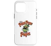 The Paw Paw Papa Funny Fruit Gardening Design Case for iPhone 16 Pro Max