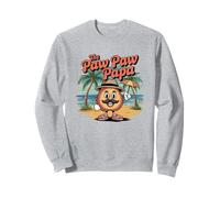 The Paw Paw Papa Funny Fruit Lover Design Sweatshirt