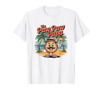 The Paw Paw Papa Funny Fruit Lover Design T-Shirt
