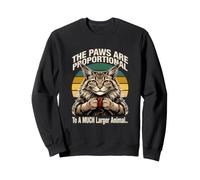 The Paws Are Proportional To A Much Larger Animal Sweatshirt
