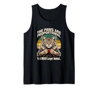The Paws are Proportional to A Much Larger Animal Tank Top
