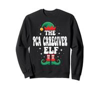 The PCA Caregiver Elf Funny Christmas Matching Family Sweatshirt