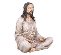 The Peace of Christ Jesus Statue 10" Natural - Meditation Statue Decor - Jesus Figurine for Any Room - Great Gift for Christians or Spiritual Friends.
