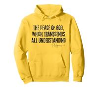 The Peace of God Philippians 4:7 Bible Verse Understanding Pullover Hoodie