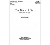The Peace of God: SSA vocal score