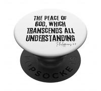 The Peace of God Which Transcends All Understanding 4:7 PopSockets Adhesive PopGrip