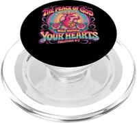 The Peace Of God Will Guard Your Hearts PopSockets PopGrip for MagSafe