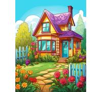 The Peaceful Garden House - 500 Pages to Calm Your Mind.: Reconnect with nature one page at a time.