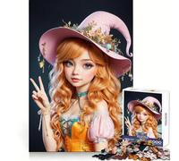 The Peaceful Pixie Hard Jigsaw Puzzle for Adults 1000 Pieces Strengthen Recall Stress Release Premium Edge Fine Art Piece (38x26cm)