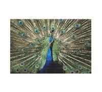 The Peacock Develop Thinking Enlightenment Education Rectangular Building Block Puzzle, Children'S Health Toy