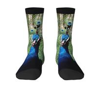 The Peacock Socks for Men & Women, Soft, Breathable, Flexible Comfort with Stylish Design, Best Gift