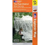 The Peak District (OS Explorer Map): White Peak area. Buxton, Bakewell, Matlock & Dove Dale. Showing part of the Peak National Park, Pennine Bridleway, High Peak Trail and Tissington Trail by Ordnance Survey (2009) Paperback