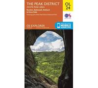 The Peak District, White Peak Area, Buxton, Bakewell, Matlock & Dove Dale (OS Explorer Map) by Ordnance Survey (2015-06-10)