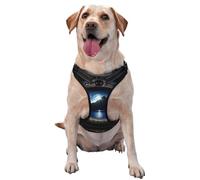 The Peak in Blue Eyes Dog Harness - Equipped with pet Leash Reflective Straps and Quick Release Buckles - Suitable for All Types of Dogs