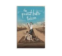 The Peanut Butter Falcon Canvas Poster - Heartwarming Adventure, Rustic Minimalist Wall Decor (3) Artworks Canvas Poster Wall Art Prints Home Modern Decor 08x12inch(20x30cm)