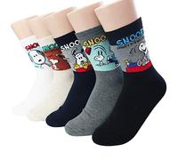 The Peanuts Women and teen girls Licensed Socks Collection Socksense (US, Alpha, One Size, Regular, Regular, Movie_5pairs)
