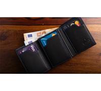 The Peek Note Wallet by secret Tannery, Magic Trick, Mentalism