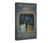 The Pelican Brief Poster Canvas Poster Wall Art Decor Print Picture Paintings for Living Room Bedroom Decoration 20x30inch(50x75cm)