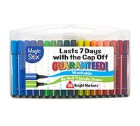 The Pencil Grip Magic Tri Stix, Non-Toxic and Washable Markers For Kids, 36 Assorted Stix Markers, TPG-399