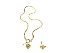 The Pendant Necklace Features 26 Letters For Women(Necklace-Letter W)