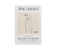 The Penguin Line Drawing by Pablo Picasso Poster Wall Art Poster Prints Home Decor Picture Canvas Painting Posters 12x18inch(30x45cm)