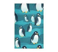 The Penguins are Shown in a on Dark Blue Drying Towel for Dishes, 28x18 Absorbent Dish Towels for Drying Dishes Cooking Rags