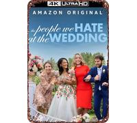 The People We Hate at the Wedding Vintage Tin Sign Wall Art Decor - Retro Sign for Home Patio Decor Gifts Movie Poster - 8x12 Inch