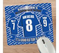 The People's Club Football Shirt Personalised Mouse Mat Gift