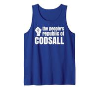 The People's Republic of CODSALL Tank Top, Men, Royal Blue, Medium