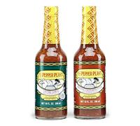 The Pepper Plant Hot Sauce Variety Pack, Original & Chunky Garlic, 10oz Each (Pack of 2)