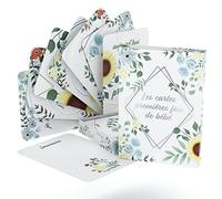 The perfect baby gift to mark baby's first times 50 baby first times cards and their keepsake box - 50 baby steps photo cards (unisex)
