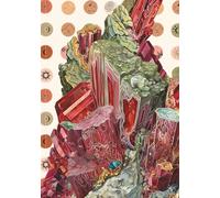 The Perfect Tarot & Oracle Journal: Crimson Crystal & Zodiac Symbol Cover