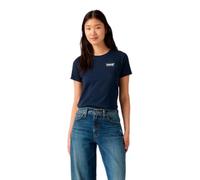 The Perfect Tee Inga Dot Bw Fill Navy Bl