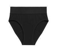 The Period Company Women's Briefs, Black, S
