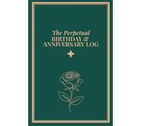The Perpetual Birthday & Anniversary Log: A Keepsake Special Occasions Tracker and Planner for Yearly Events, Dates, and Milestones