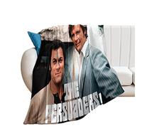 The Persuaders Fleece Blanket Super Soft Fuzzy Warm Cozy Flannel Fleece Bed Blanket Lightweight Decorative Living Room 40"x50"