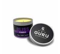 The Pet Guru - Pet Friendly Scented Candle - Bliss Uplifting Citrus Vanilla Coconut Essential Oils - 190gm - Over 30 Hours burntime - Organic Vegan Soy Wax